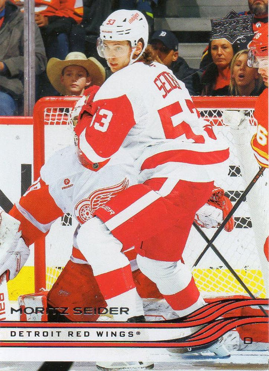 #56 Moritz Seider - Detroit Red Wings - 2025-26 Upper Deck Hockey