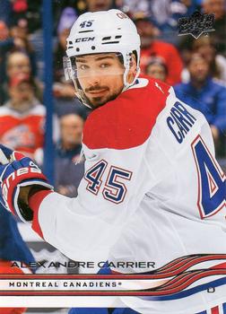 #91 Alexandre Carrier - Montreal Canadiens - 2025-26 Upper Deck Hockey