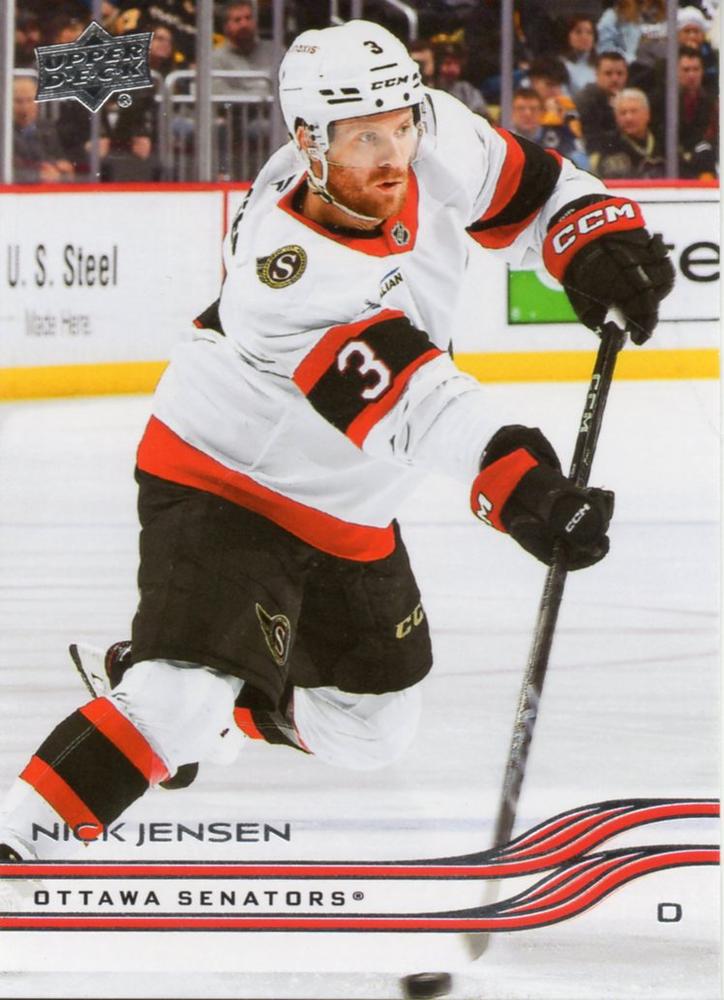 #122 Nick Jensen - Ottawa Senators - 2025-26 Upper Deck Hockey