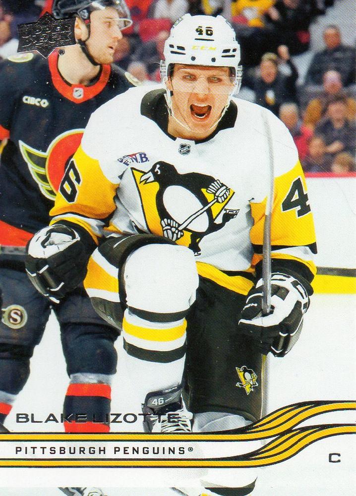#130 Blake Lizotte - Pittsburgh Penguins - 2025-26 Upper Deck Hockey