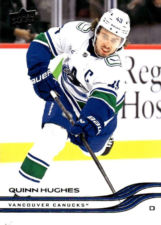 #177 Quinn Hughes - Vancouver Canucks - 2025-26 Upper Deck Hockey