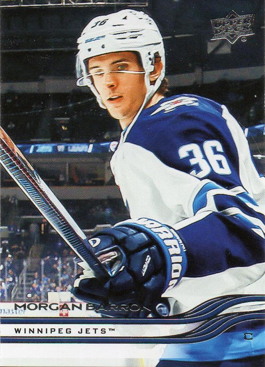 #198 Morgan Barron - Winnipeg Jets - 2025-26 Upper Deck Hockey