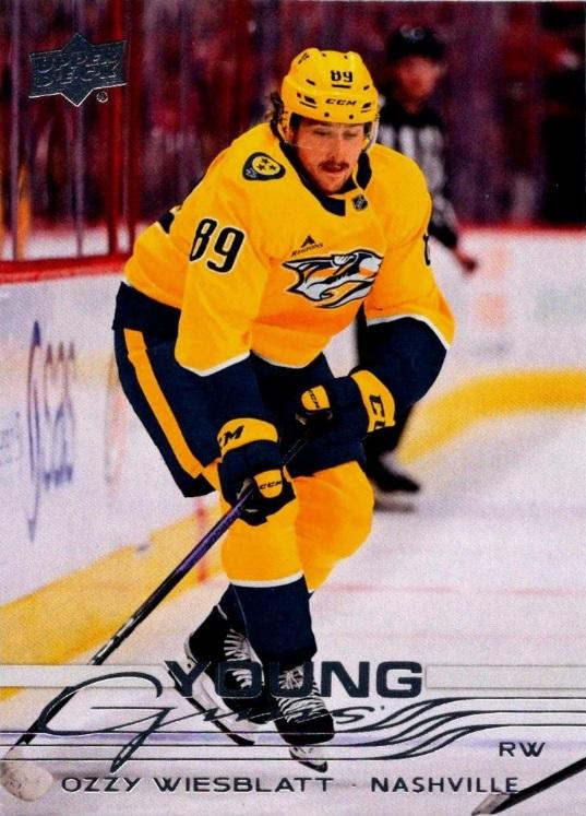 #212 Ozzy Wiesblatt - Nashville Predators - 2025-26 Upper Deck Hockey