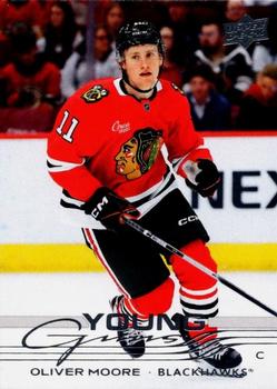 #216 Oliver Moore - Chicago Blackhawks - 2025-26 Upper Deck Hockey