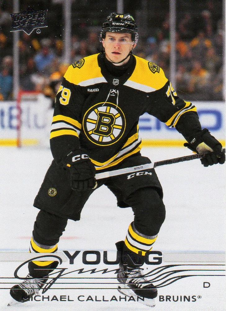 #222 Michael Callahan - Boston Bruins - 2025-26 Upper Deck Hockey