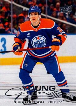 #224 Quinn Hutson - Edmonton Oilers - 2025-26 Upper Deck Hockey