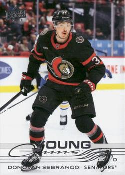 #229 Donovan Sebrango - Ottawa Senators - 2025-26 Upper Deck Hockey