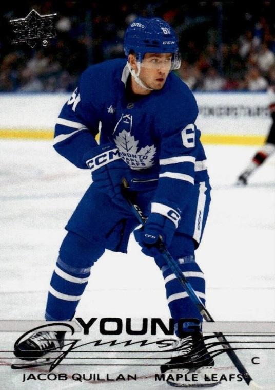 #241 Jacob Quillan - Toronto Maple Leafs - 2025-26 Upper Deck Hockey