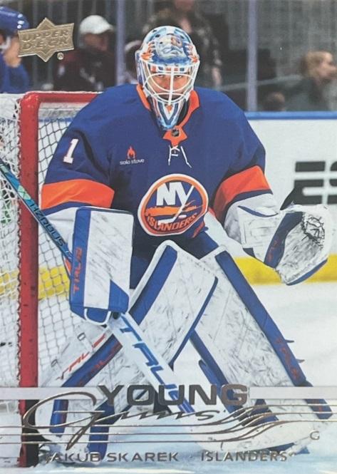 #244 Jakub Skarek - New York Islanders - 2025-26 Upper Deck Hockey