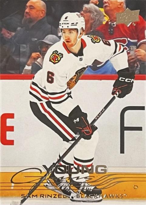 #248 Sam Rinzel - Chicago Blackhawks - 2025-26 Upper Deck Hockey
