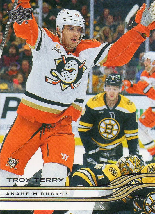 #256 Troy Terry - Anaheim Ducks - 2025-26 Upper Deck Hockey