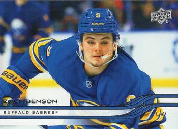 #265 Zach Benson - Buffalo Sabres - 2025-26 Upper Deck Hockey