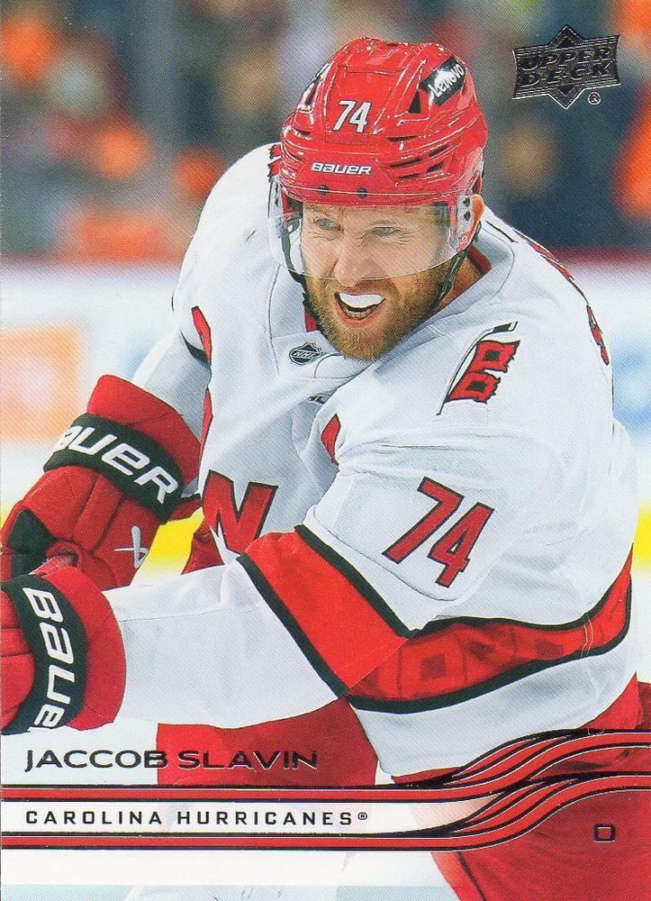 #278 Jaccob Slavin - Carolina Hurricanes - 2025-26 Upper Deck Hockey