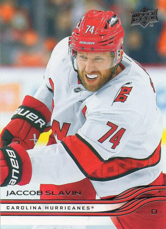 #278 Jaccob Slavin - Carolina Hurricanes - 2025-26 Upper Deck Hockey