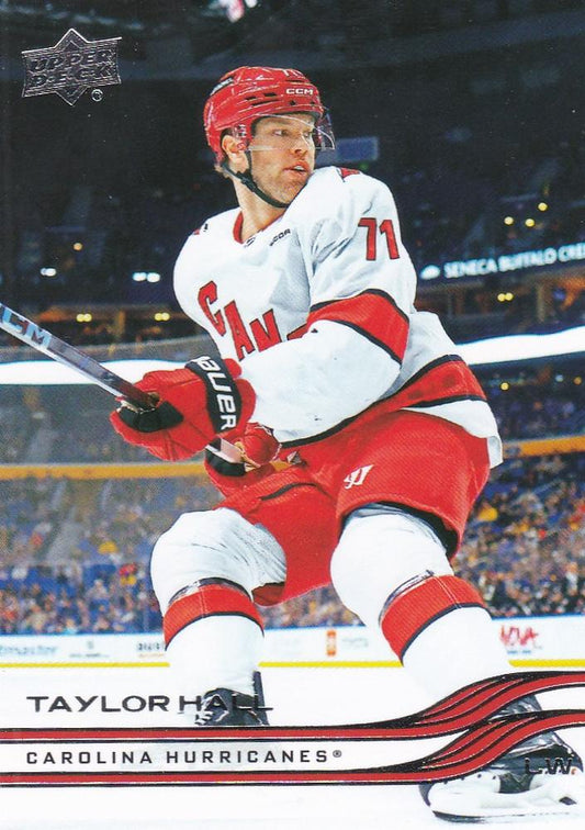 #279 Taylor Hall - Carolina Hurricanes - 2025-26 Upper Deck Hockey