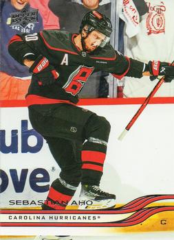 #281 Sebastian Aho - Carolina Hurricanes - 2025-26 Upper Deck Hockey
