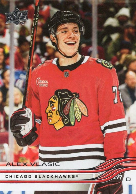 #283 Alex Vlasic - Chicago Blackhawks - 2025-26 Upper Deck Hockey