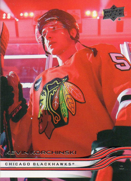 #286 Kevin Korchinski - Chicago Blackhawks - 2025-26 Upper Deck Hockey