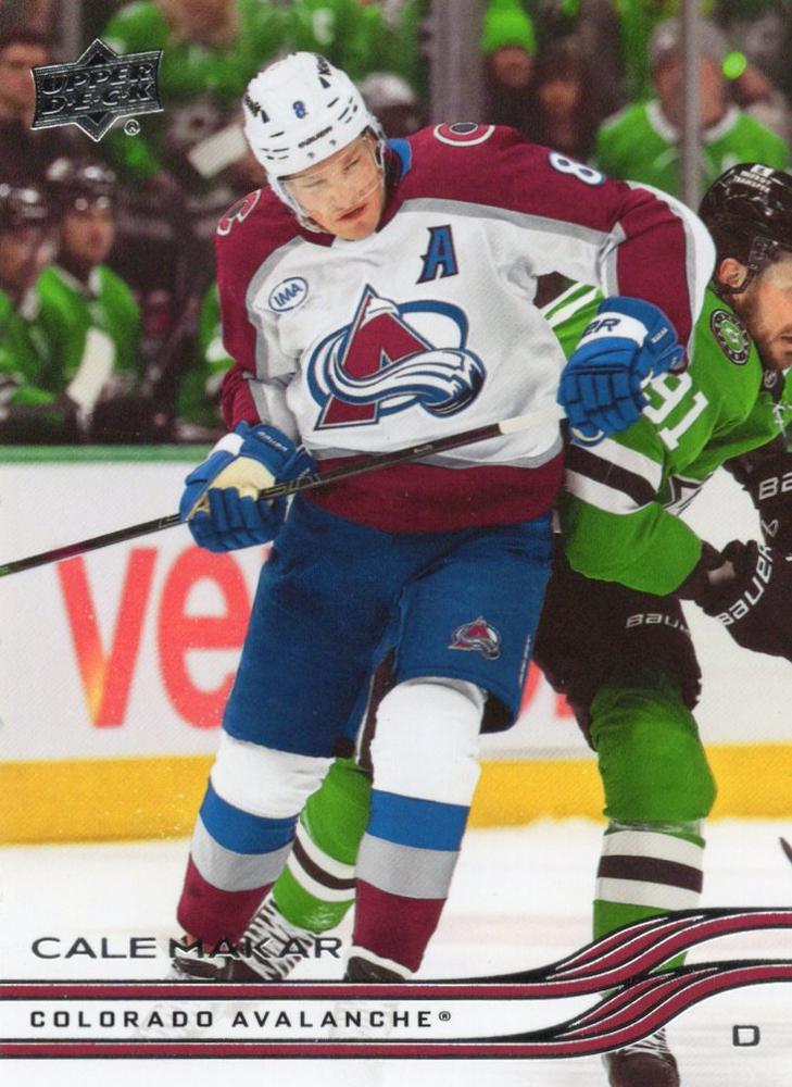 #289 Cale Makar - Colorado Avalanche - 2025-26 Upper Deck Hockey