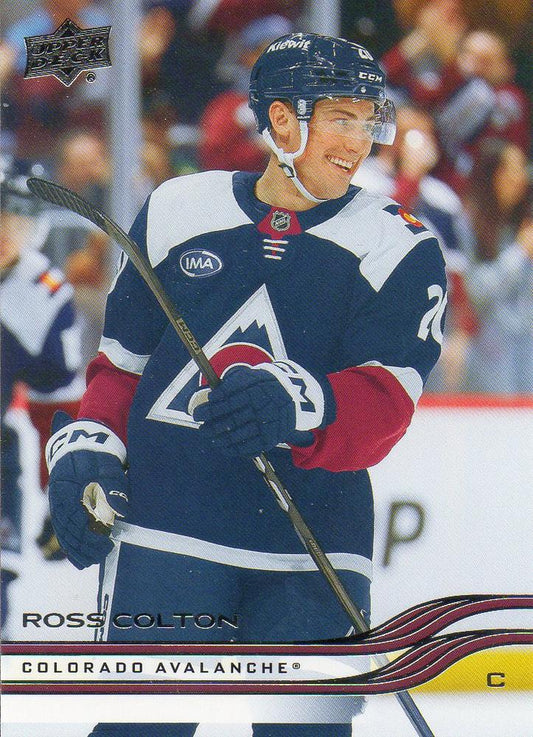 #290 Ross Colton - Colorado Avalanche - 2025-26 Upper Deck Hockey