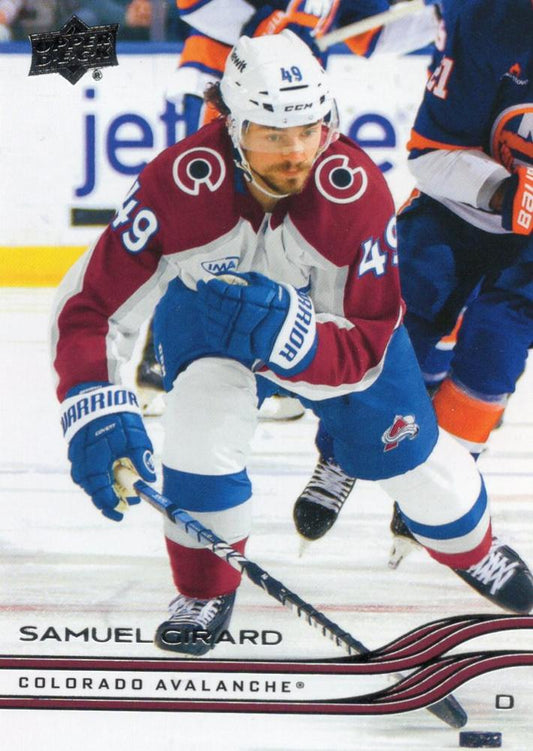 #292 Samuel Girard - Colorado Avalanche - 2025-26 Upper Deck Hockey