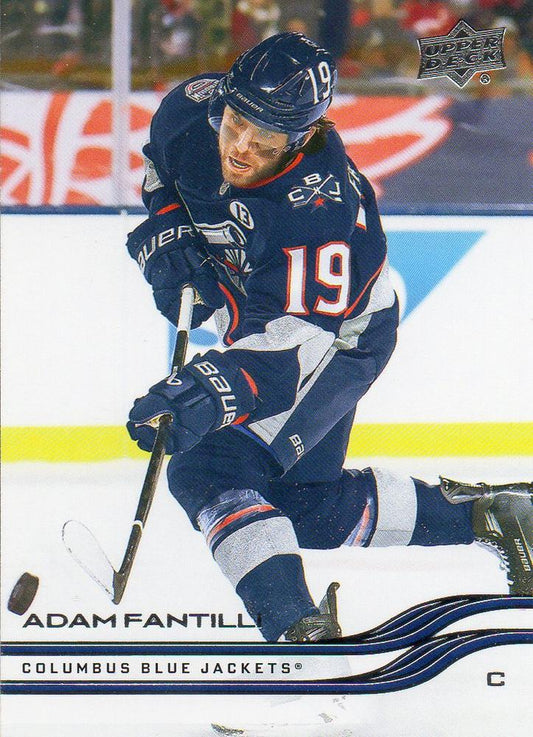 #296 Adam Fantilli - Columbus Blue Jackets - 2025-26 Upper Deck Hockey