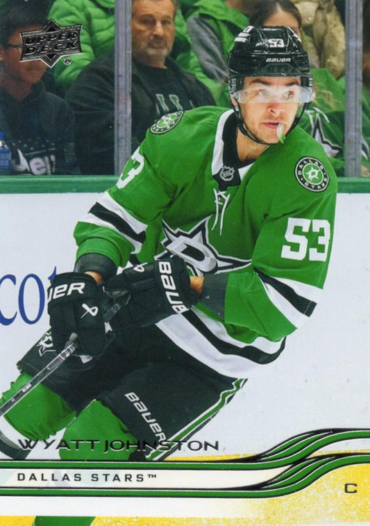 #306 Wyatt Johnston - Dallas Stars - 2025-26 Upper Deck Hockey