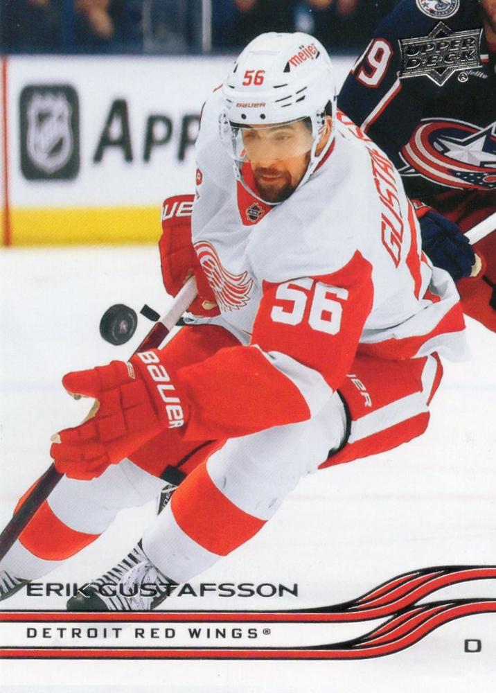 #312 Erik Gustafsson - Detroit Red Wings - 2025-26 Upper Deck Hockey