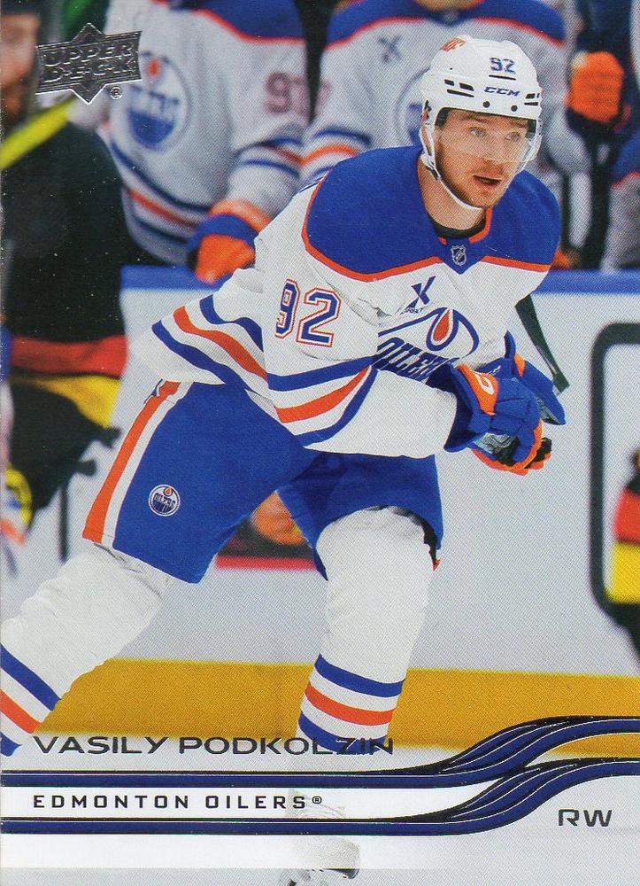 #314 Vasily Podkolzin - Edmonton Oilers - 2025-26 Upper Deck Hockey
