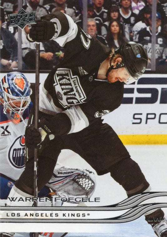 #329 Warren Foegele - Los Angeles Kings - 2025-26 Upper Deck Hockey