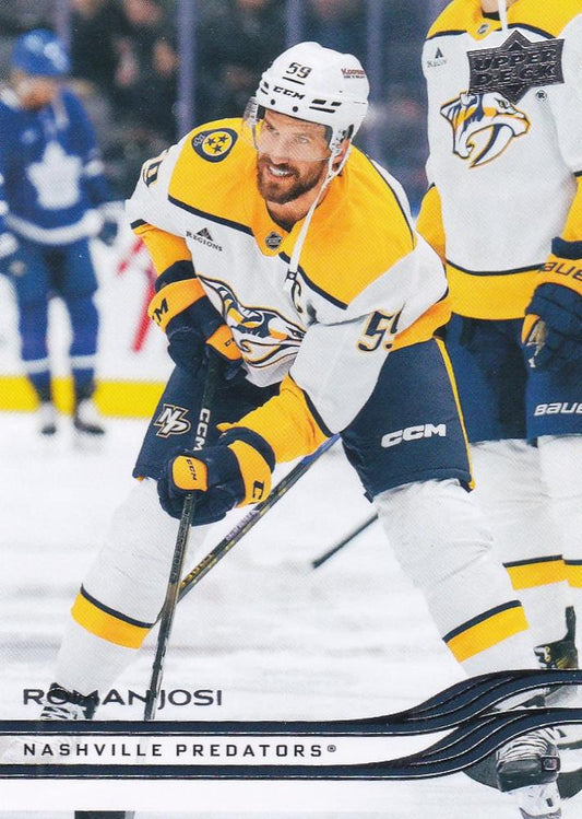 #346 Roman Josi - Nashville Predators - 2025-26 Upper Deck Hockey