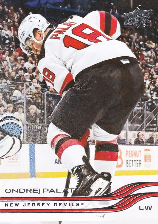 #353 Ondrej Palat - New Jersey Devils - 2025-26 Upper Deck Hockey