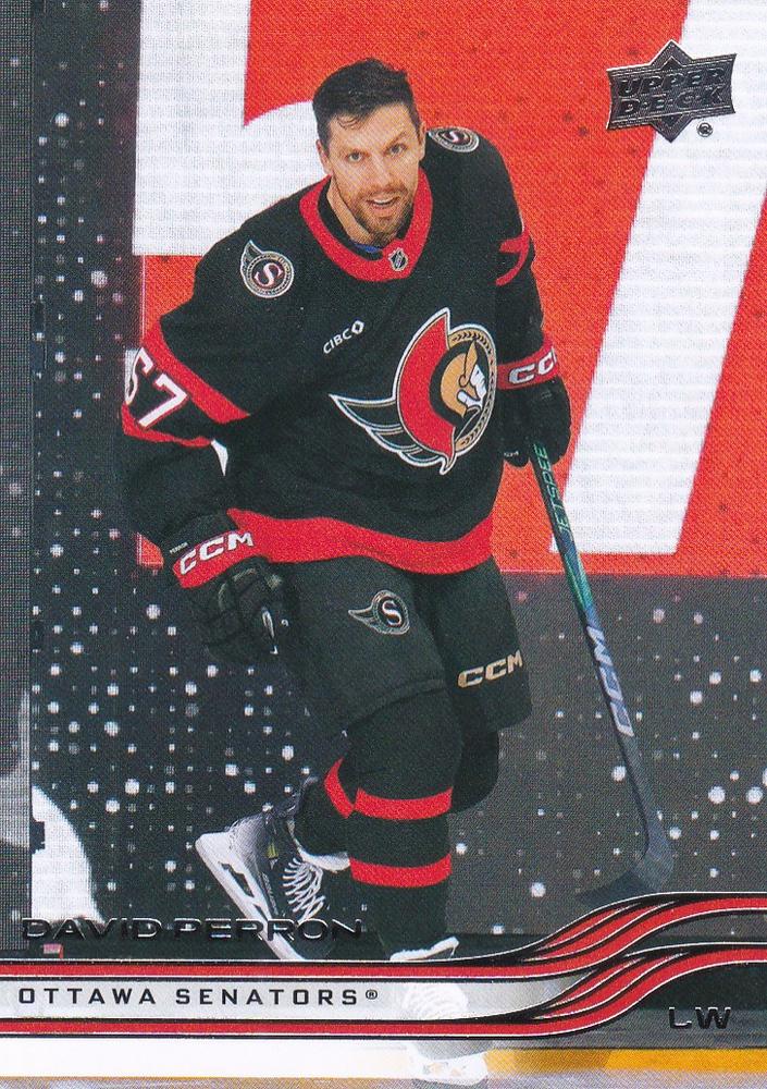 #376 David Perron - Ottawa Senators - 2025-26 Upper Deck Hockey