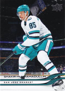#393 Shakir Mukhamadullin - San Jose Sharks - 2025-26 Upper Deck Hockey