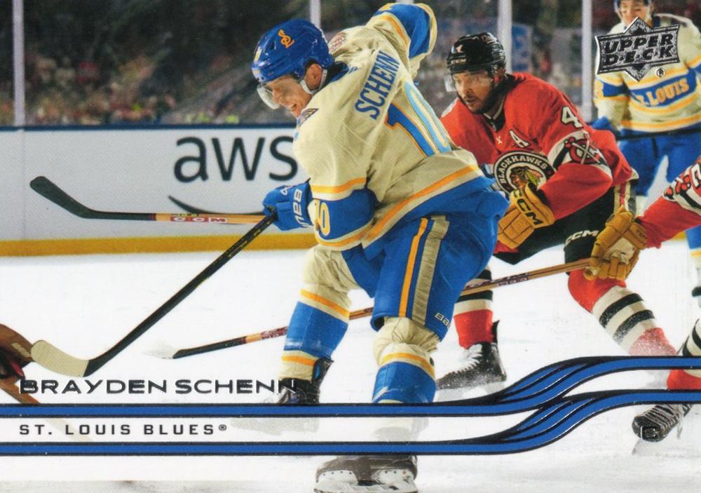 #402 Brayden Schenn - St. Louis Blues - 2025-26 Upper Deck Hockey
