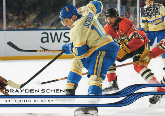 #402 Brayden Schenn - St. Louis Blues - 2025-26 Upper Deck Hockey