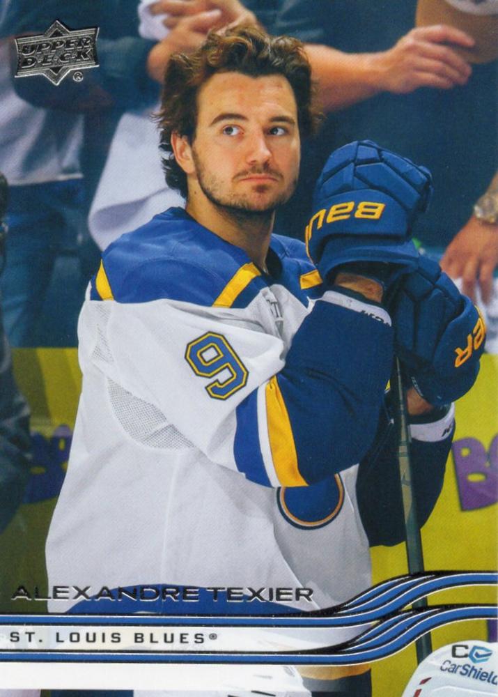 #406 Alexandre Texier - St. Louis Blues - 2025-26 Upper Deck Hockey