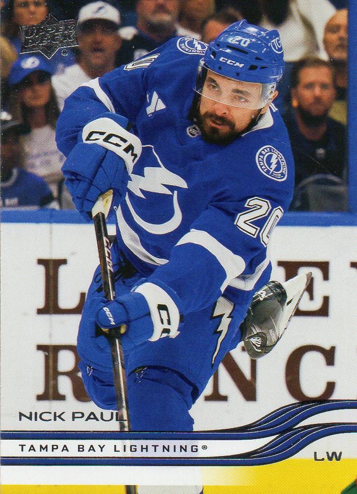#410 Nick Paul - Tampa Bay Lightning - 2025-26 Upper Deck Hockey