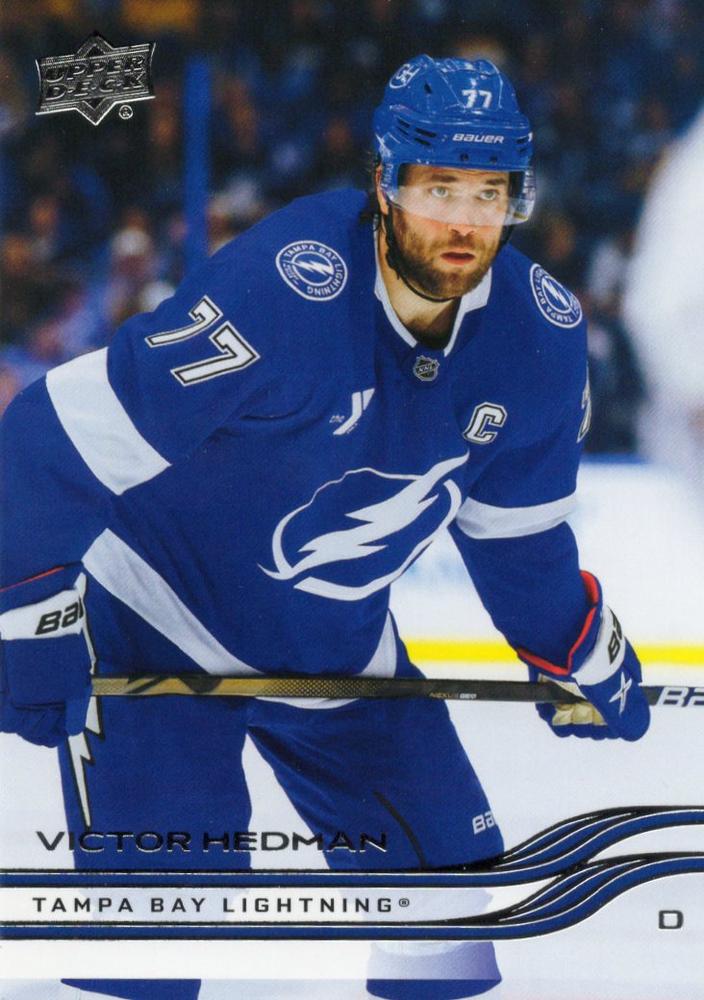 #412 Victor Hedman - Tampa Bay Lightning - 2025-26 Upper Deck Hockey