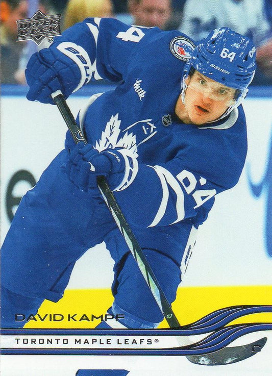 #413 David Kampf - Toronto Maple Leafs - 2025-26 Upper Deck Hockey