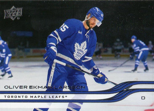 #414 Oliver Ekman-Larsson - Toronto Maple Leafs - 2025-26 Upper Deck Hockey
