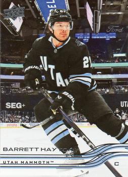 #419 Barrett Hayton - Utah Mammoth - 2025-26 Upper Deck Hockey