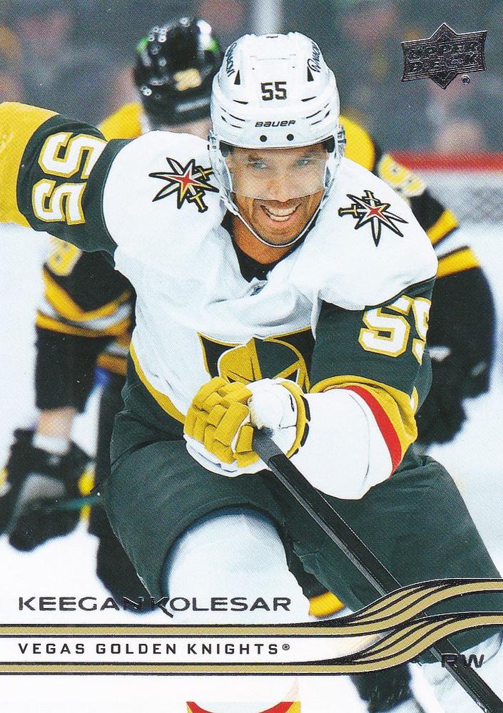 #433 Keegan Kolesar - Vegas Golden Knights - 2025-26 Upper Deck Hockey