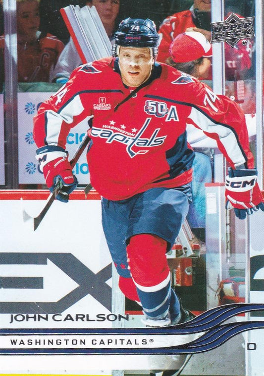 #439 John Carlson - Washington Capitals - 2025-26 Upper Deck Hockey