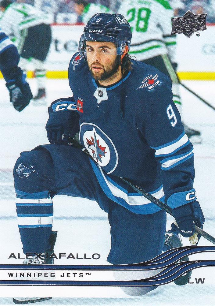 #443 Alex Iafallo - Winnipeg Jets - 2025-26 Upper Deck Hockey