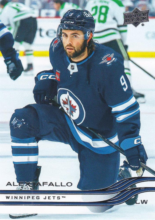 #443 Alex Iafallo - Winnipeg Jets - 2025-26 Upper Deck Hockey