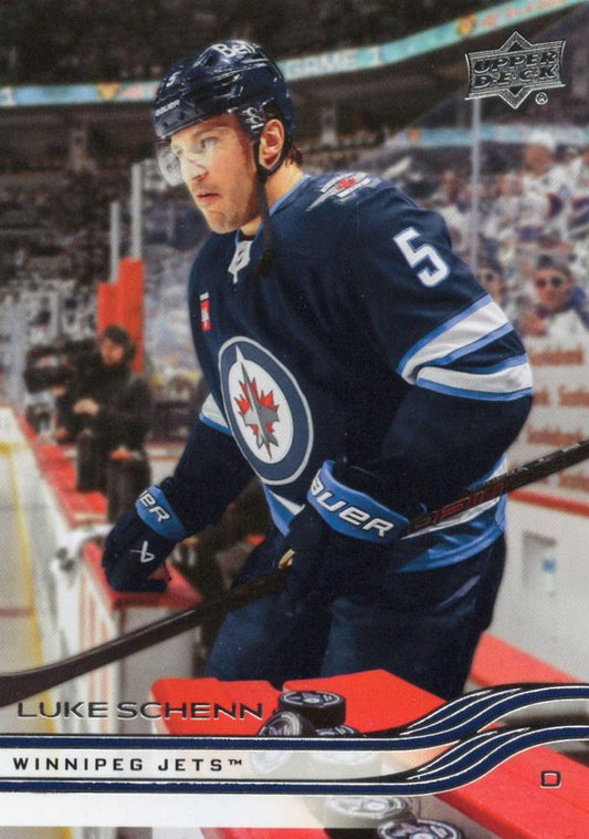 #445 Luke Schenn - Winnipeg Jets - 2025-26 Upper Deck Hockey