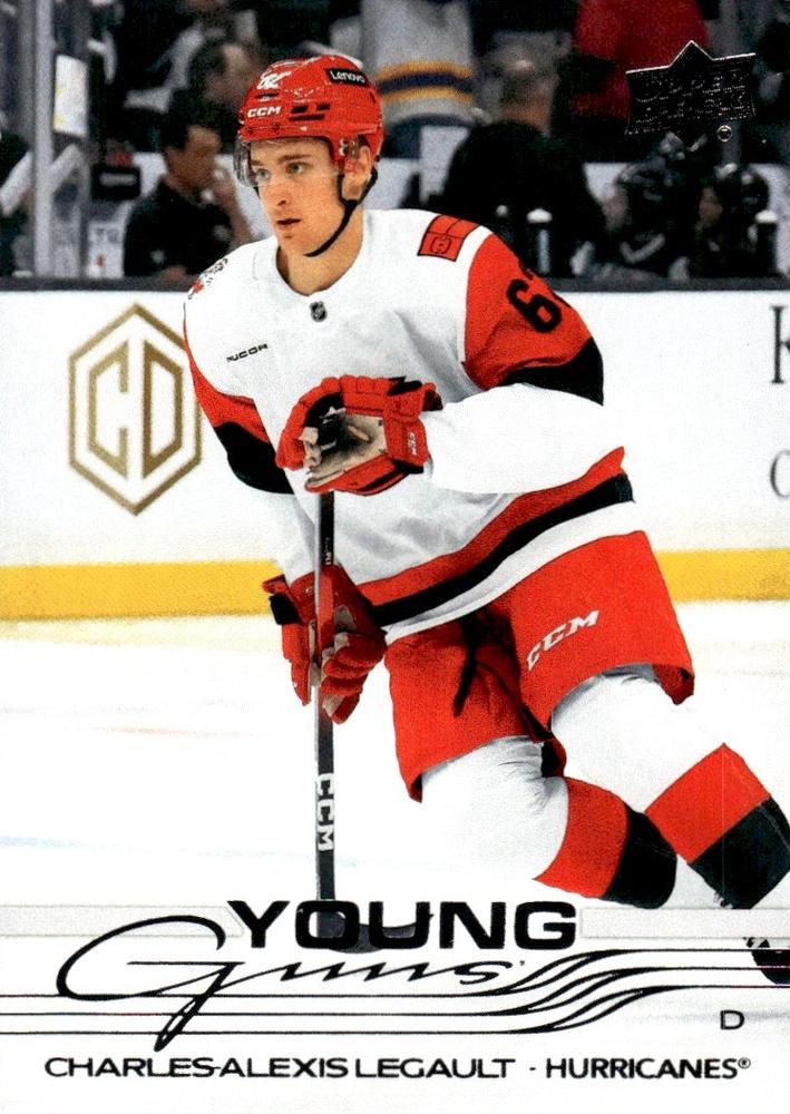 #454 Charles-Alexis Legault - Carolina Hurricanes - 2025-26 Upper Deck Hockey