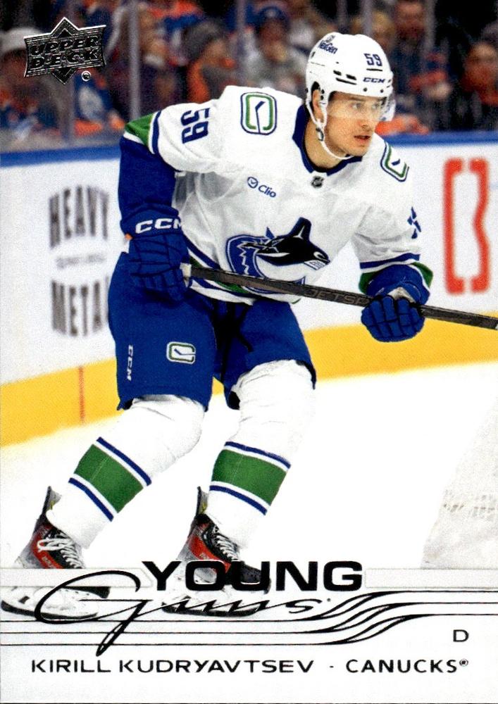 #468 Kirill Kudryavtsev - Vancouver Canucks - 2025-26 Upper Deck Hockey