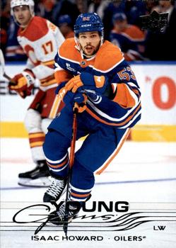#469 Isaac Howard - Edmonton Oilers - 2025-26 Upper Deck Hockey